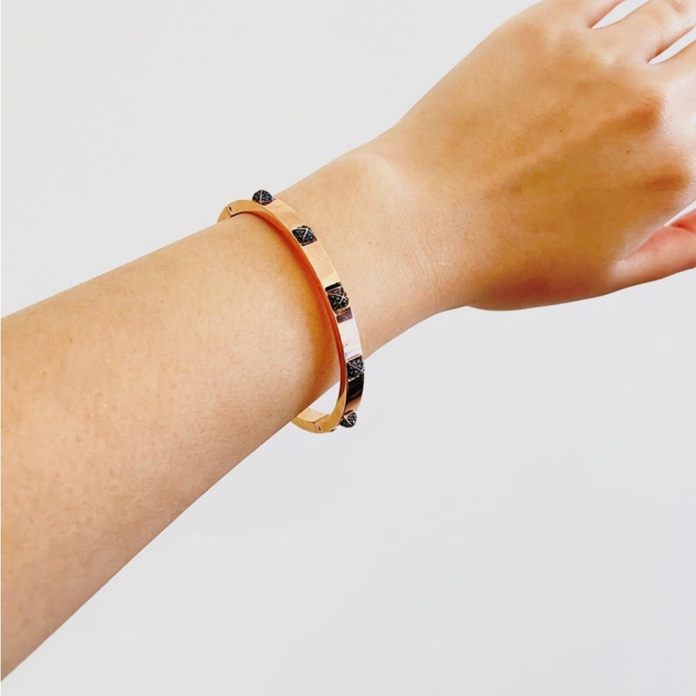 NWT Swarovski Rose Gold Bangle